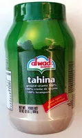 Mängden socker i Tahina - Crème de sésame