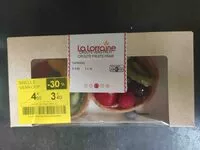 Mängden socker i Croûte vers fruit croûte fruits frais