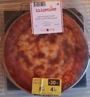 Mängden socker i Tarte au riz moelleuse