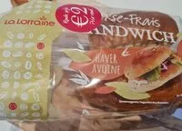 Mängden socker i Sandwich frais avoine