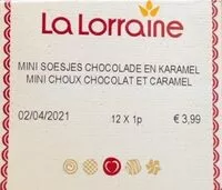 Mängden socker i Mini choux Chocolat et Caramel