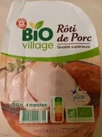 Mängden socker i Roti de porc bio qualité supérieure