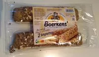 Mängden socker i Boerkens' graankorf 2 baguettes