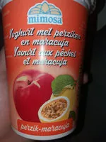 Mängden socker i Yaourt aux pêches et maracuja