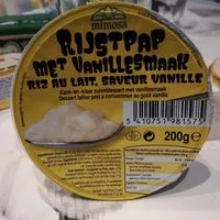 Mängden socker i Riz au lait, saveur vanille