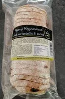 Mängden socker i Pain aux noisettes et raisins