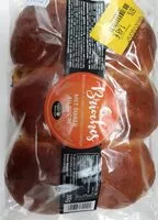 Mängden socker i 6 Brioches