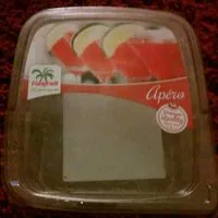 Mängden socker i Noix de cajou grillée et salée