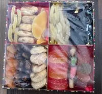 Mängden socker i fruits séchés