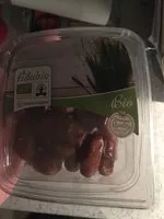 Mängden socker i Dattes dénoyautées biologiques