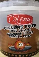 Mängden socker i Oignons frits
