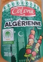 Mängden socker i Sauce algérienne