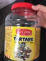 Mängden socker i 2,9KG Sauce Tartare Colona