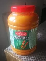 Mängden socker i 3L Sauce Algerienne Colona