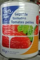 Mängden socker i Tomates pelées