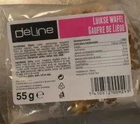 Mängden socker i Gaufre de liège