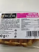Mängden socker i Gaufre de Liège
