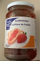 Mängden socker i Aardbeienjam