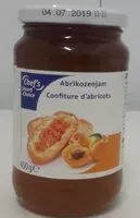 Mängden socker i confiture d'abricots