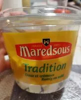Mängden socker i Tradition fromage