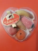 Mängden socker i Coeur fruits massepain