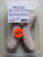 Mängden socker i Boudin blanc nature