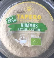 Mängden socker i Tapero bio hummus natuur