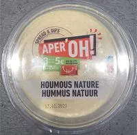 Mängden socker i Houmous nature