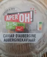 Mängden socker i Caviar d aubergine