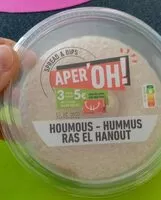 Mängden socker i Aperoh houmous