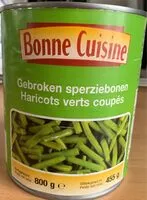 Mängden socker i Haricots verts coupés