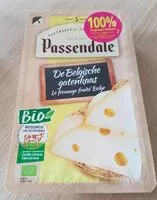 Mängden socker i Passendale fromage fruité belge