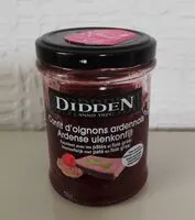 Mängden socker i Confit d'oignons ardennais