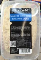 Mängden socker i Salade de surimi crabe