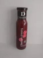 Mängden socker i Dressing framboise