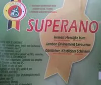Mängden socker i Jambon cru Superano