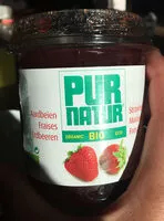 Mängden socker i Pur Natur Fraises 370G