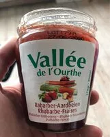 Mängden socker i Confiture rhubarbe-fraises