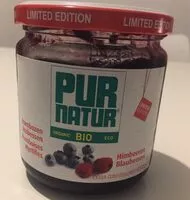 Mängden socker i Confiture myrtilles framboises