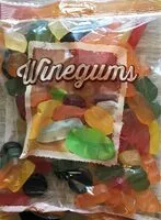 Mängden socker i Winegums