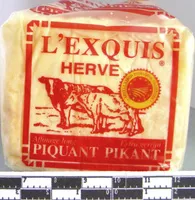 Mängden socker i L'exquis Herve Pikant