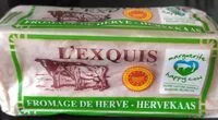 Mängden socker i Fromage de herve - l'exquis