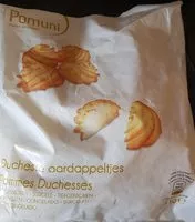 Mängden socker i Pommes Duchesse Ruben's