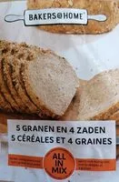 Mängden socker i 5 céréales et 4 graines