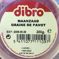 Mängden socker i Maanzaad