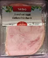Mängden socker i Jambon cuit