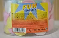 Mängden socker i UFO's