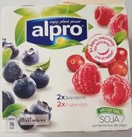 Mängden socker i Alpro Soja Frutos del Bosque