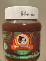 Mängden socker i Pâte à tartiner noisette
