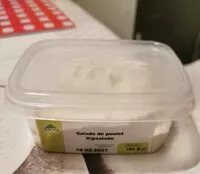 Mängden socker i Salade de poulet